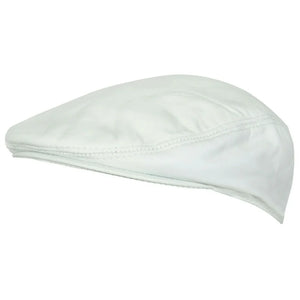 Men's Real Leather Ivy Newsboy Peaked Flat Cap-TruClothing