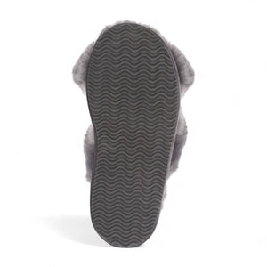 Snowbelle - Women's Genuine Sheepskin Crossover Slippers-TruClothing