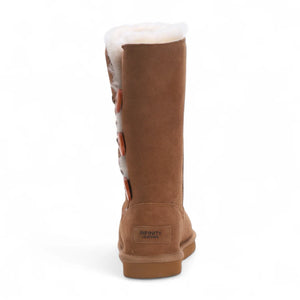 Willow - Women's Sheepskin Suede Winter Mid-Calf Boots-TruClothing