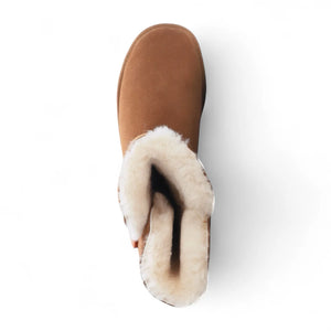 Willow - Women's Sheepskin Suede Winter Mid-Calf Boots-TruClothing