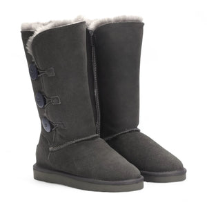 Willow - Women's Sheepskin Suede Winter Mid-Calf Boots-TruClothing