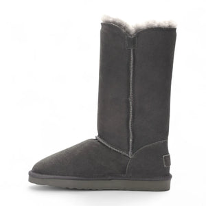 Willow - Women's Sheepskin Suede Winter Mid-Calf Boots-TruClothing