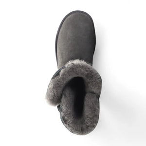 Willow - Women's Sheepskin Suede Winter Mid-Calf Boots-TruClothing