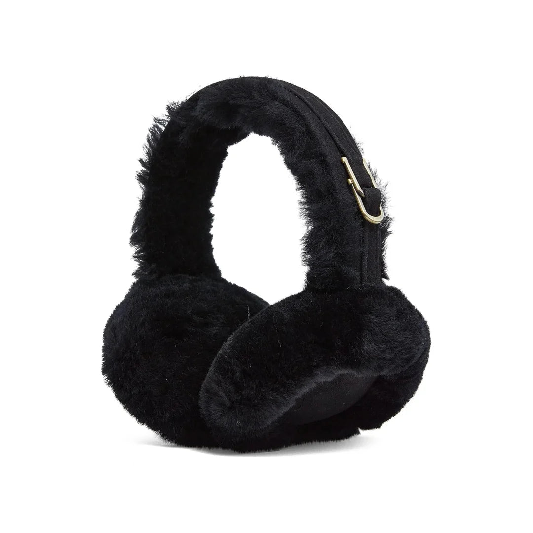 Womens Sheepskin Shearling Winter Ear Muffs-TruClothing