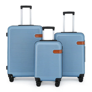 Hard Shell Classic 4-Wheel Luggage Suitcase Set-TruClothing