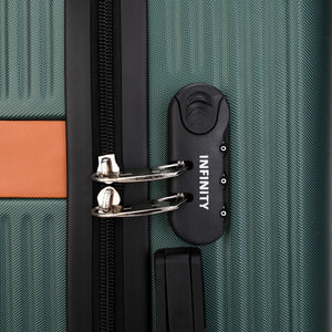 Hard Shell Classic 4-Wheel Luggage Suitcase Set-TruClothing