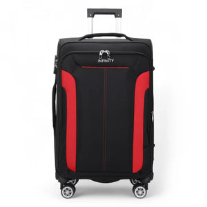 Lightweight Expandable Luggage Softshell 8 Weel Suitcase Set-TruClothing