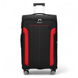 Lightweight Expandable Luggage Softshell 8 Weel Suitcase Set-TruClothing