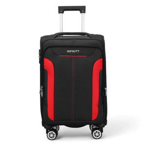 Lightweight Expandable Luggage Softshell 8 Weel Suitcase Set-TruClothing