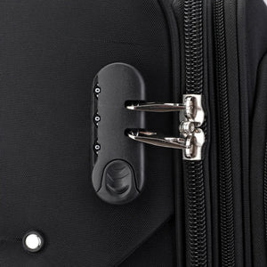 Lightweight Expandable Luggage Softshell 8 Weel Suitcase Set-TruClothing