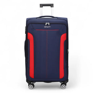 Lightweight Expandable Luggage Softshell 8 Weel Suitcase Set-TruClothing