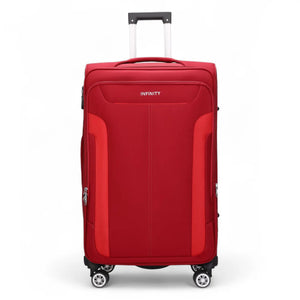 Lightweight Expandable Luggage Softshell 8 Weel Suitcase Set-TruClothing