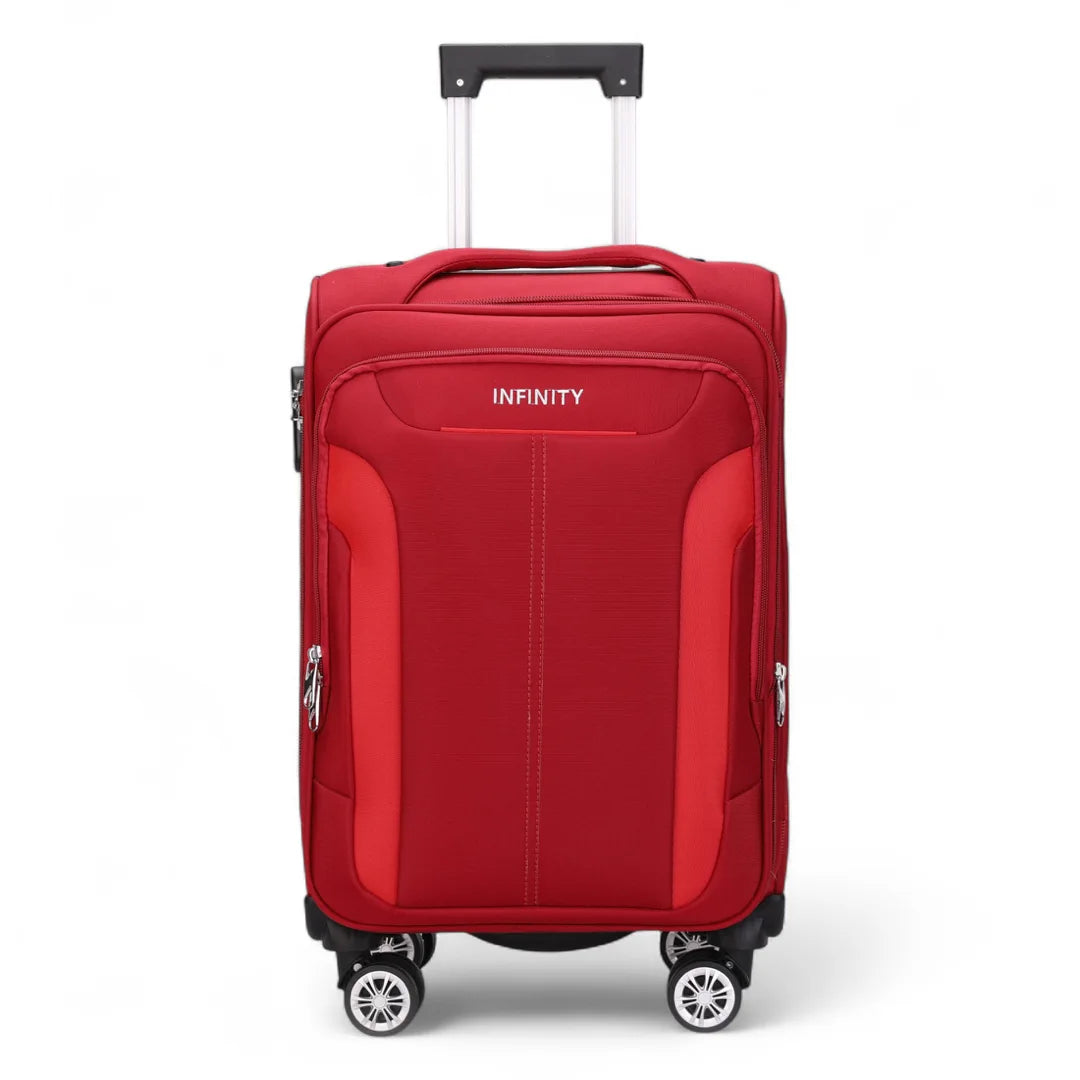 Lightweight Expandable Luggage Softshell 8 Weel Suitcase Set-TruClothing