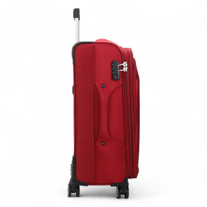 Lightweight Expandable Luggage Softshell 8 Weel Suitcase Set-TruClothing