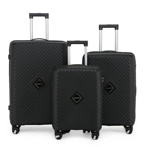 Lightweight Hard Shell Suitcase 4-Wheel Luggage-TruClothing