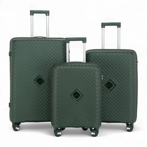 Lightweight Hard Shell Suitcase 4-Wheel Luggage-TruClothing