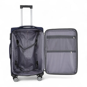 Lightweight Soft Shell Luggage Set Travel Suitcases-TruClothing