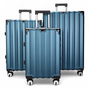 Robust Hard Shell Luggage 8 Wheel Suitcase Set-TruClothing