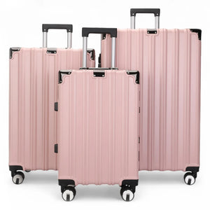 Robust Hard Shell Luggage 8 Wheel Suitcase Set-TruClothing