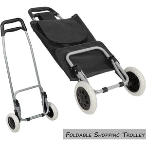 Shopping Trolley Folding Lightweight Grocery Bag-TruClothing