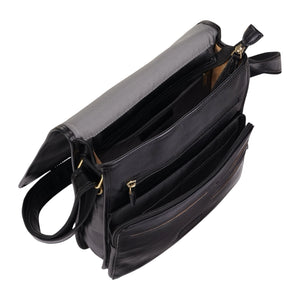 Ranger - Genuine Leather Crossbody Messenger Bag-TruClothing