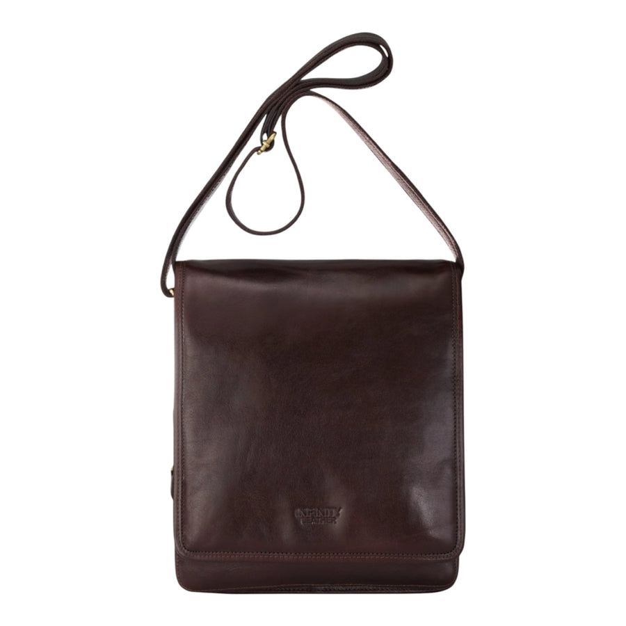 Ranger - Genuine Leather Crossbody Messenger Bag-TruClothing