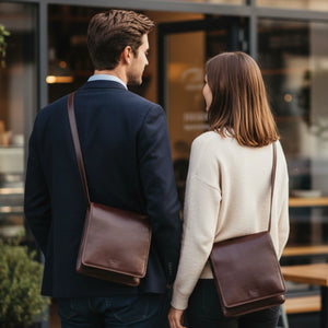 Ranger - Genuine Leather Crossbody Messenger Bag-TruClothing