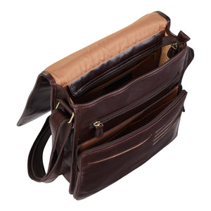 Ranger - Genuine Leather Crossbody Messenger Bag-TruClothing