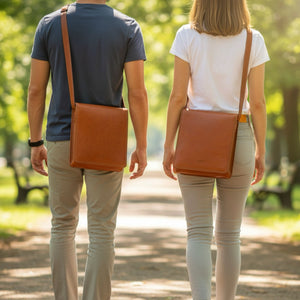 Ranger - Genuine Leather Crossbody Messenger Bag-TruClothing