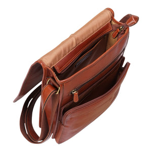 Ranger - Genuine Leather Crossbody Messenger Bag-TruClothing