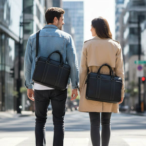 Sutton - Genuine Leather Laptop Bag-TruClothing