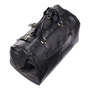 Windsor - Genuine Leather Large Travel Duffle Bag-TruClothing