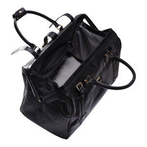 Windsor - Genuine Leather Large Travel Duffle Bag-TruClothing