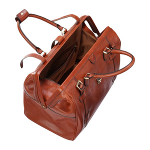 Windsor - Genuine Leather Large Travel Duffle Bag-TruClothing