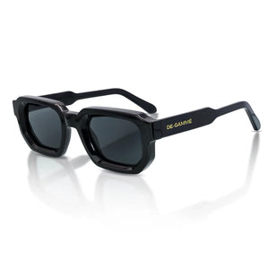 Malta - Bold Geometric Frame Rectangle Polarized Sunglasses-TruClothing