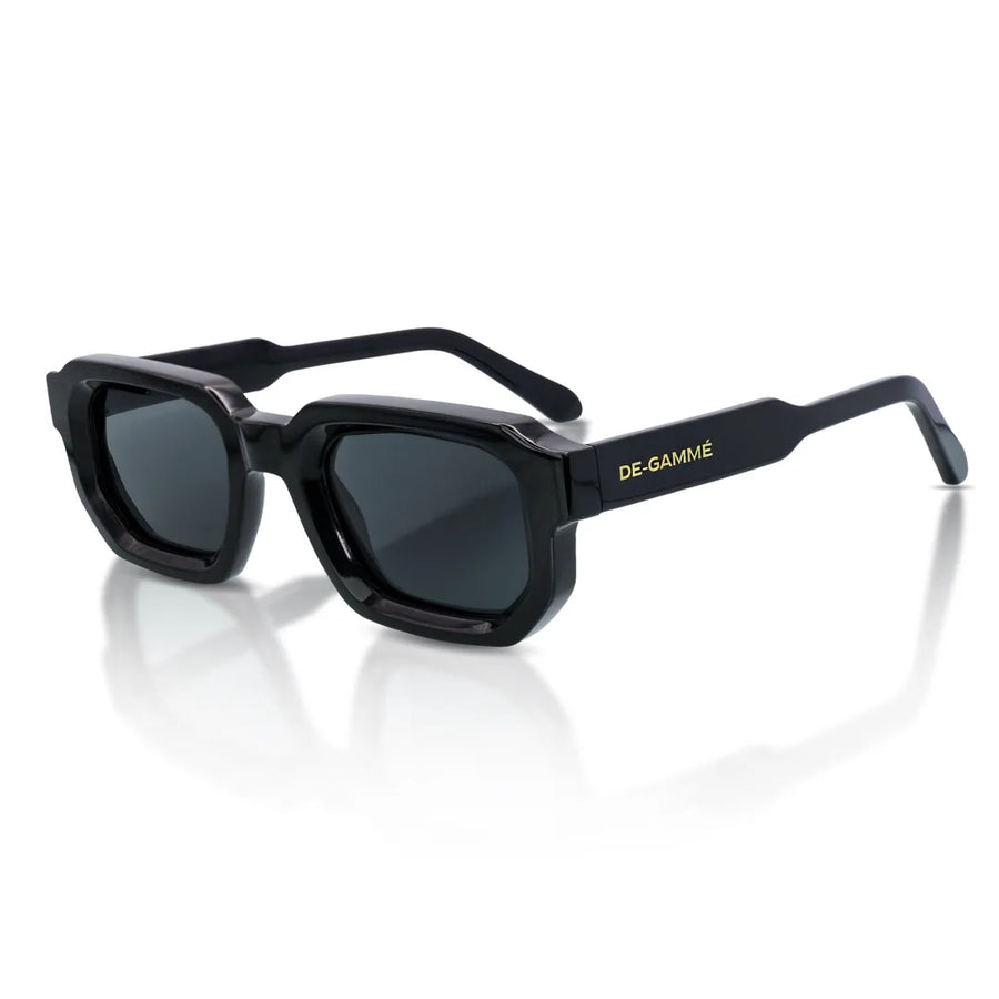 Malta - Bold Geometric Frame Rectangle Polarized Sunglasses-TruClothing