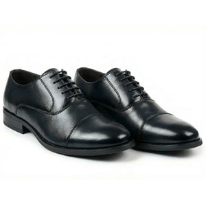 Men’s Classic Cap-Toe Oxford Lace-Up Shoes-TruClothing