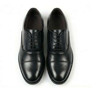Men’s Classic Cap-Toe Oxford Lace-Up Shoes-TruClothing