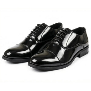 Men’s Classic Cap-Toe Oxford Lace-Up Shoes-TruClothing