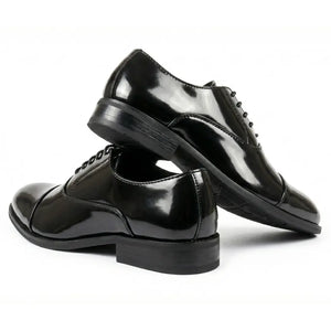 Men’s Classic Cap-Toe Oxford Lace-Up Shoes-TruClothing