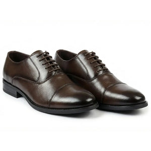 Men’s Classic Cap-Toe Oxford Lace-Up Shoes-TruClothing