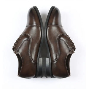 Men’s Classic Cap-Toe Oxford Lace-Up Shoes-TruClothing