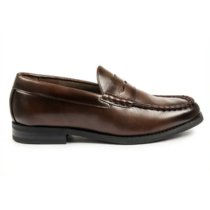 Men's Classic Penny PU Leather Loafers-TruClothing
