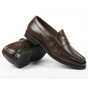 Men's Classic Penny PU Leather Loafers-TruClothing