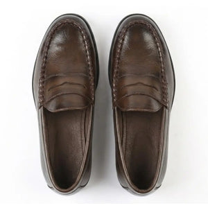 Men's Classic Penny PU Leather Loafers-TruClothing