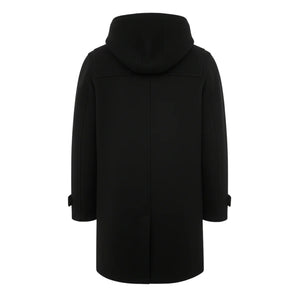 Men's Classic Toggle Fastener Hooded Duffle Coat-TruClothing