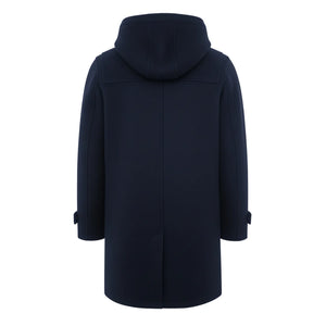 Men's Classic Toggle Fastener Hooded Duffle Coat-TruClothing