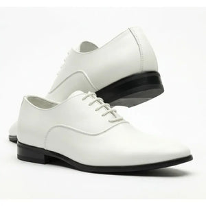 Men’s Formal Patent PU Leather Oxford Shoes-TruClothing