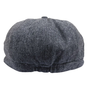 Men's Herringbone Newsboy Classic Flat Cap-TruClothing