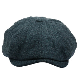 Men's Herringbone Newsboy Classic Flat Cap-TruClothing